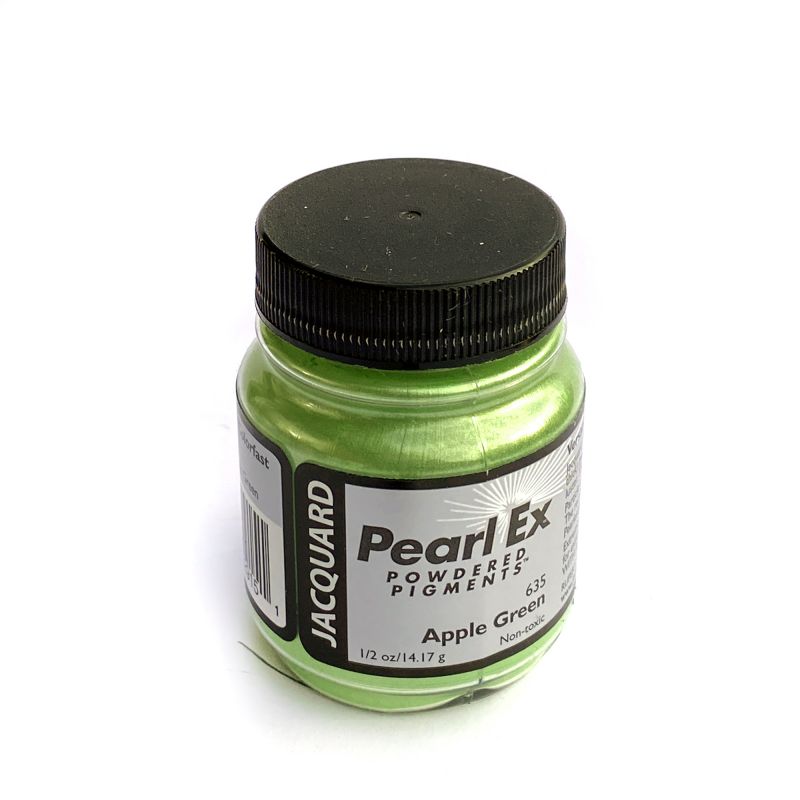 Jacquard Products Powder Pearl Ex Powdered Pigment 14 g-Apple Green 