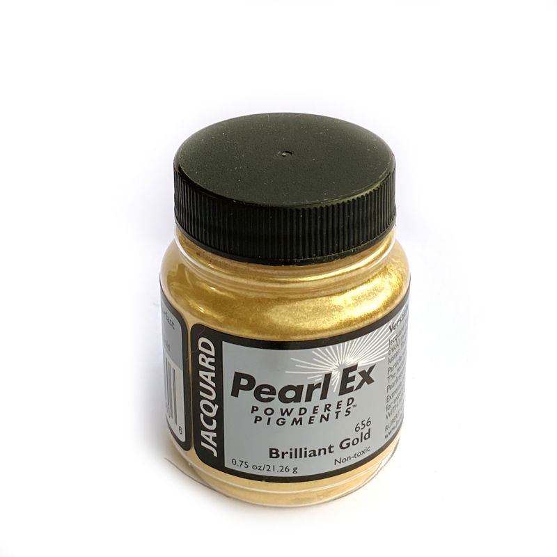Jacquard Products - Pearl Ex Powdered Pigments, 21 g Farbstoff Pulver für Perlmutt- und Metalliceffekte - Farbe Sparkle Gold